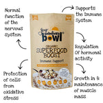 Superfood Boost normal function of the immune system muscle mass growth organic oxidative stress protection